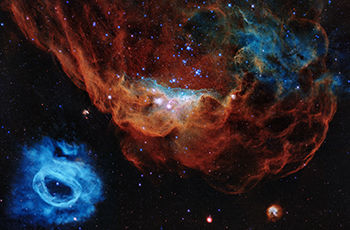 nebula - image source: NASA, ESA and STScI